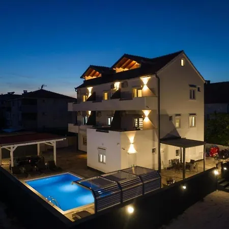 Apartment In Okrug Gornji With Sea View, Terrace, Air Conditioning, Wifi 5134-1